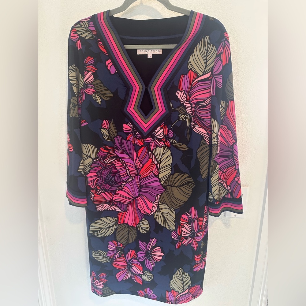 Trina Turk Multicolor Tunic Dress
